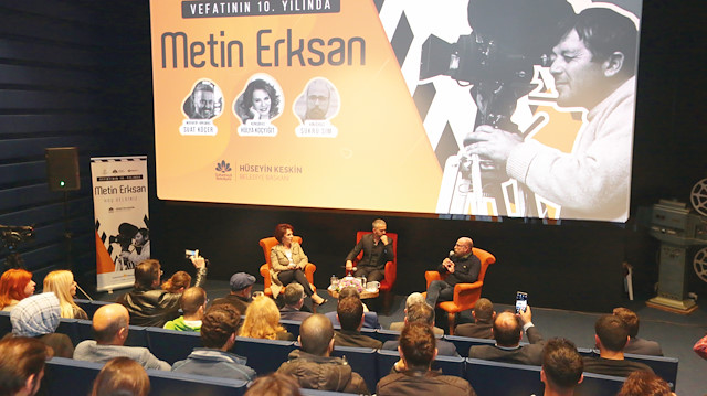 ​​Usta yönetmen Metin Erksan, vefatının 10’uncu yılında panelle anıldı.