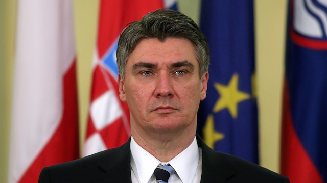 Hırvatistan Cumhurbaşkanı Zoran Milanovic.