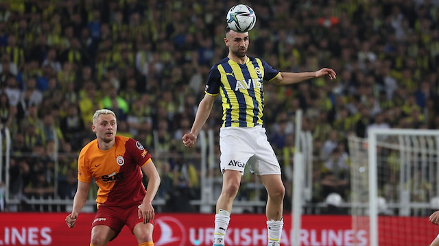 Fenerbahçe-Galatasaray karşılaşmasından bir kare