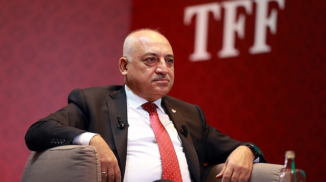 Türkiye Futbol Federasyonu Başkanı Mehmet Büyükekşi
