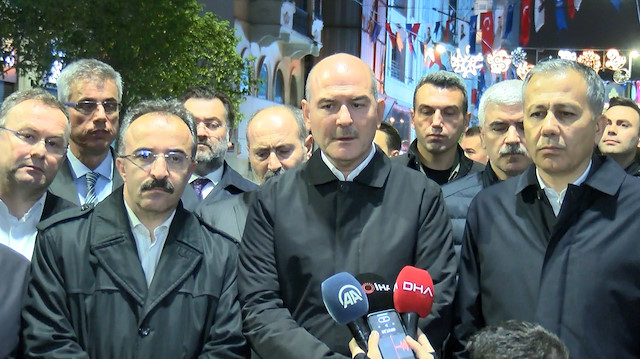 İçişleri Bakanı Süleyman Soylu, Beyoğlu patlamasında bombayı bırakan kişinin İstanbul Emniyet Müdürlüğü ekiplerince gözaltına alındığını bildirdi.