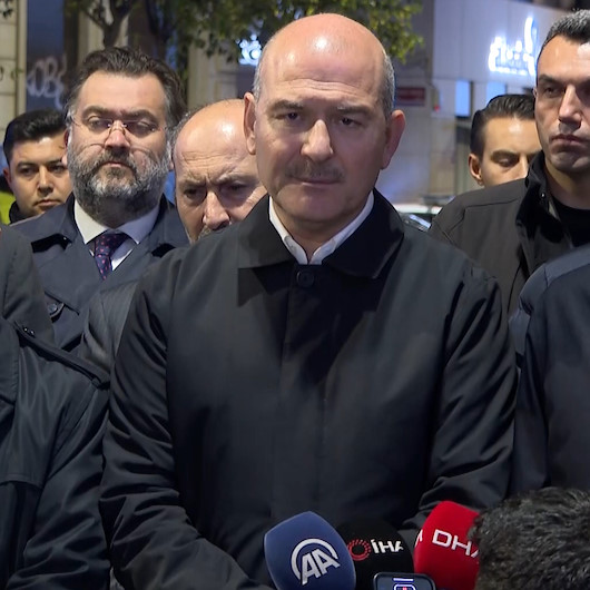 İçişleri Bakanı Soylu: Bombayı bırakan kişi İstanbul Emniyet Müdürlüğü ekipleri tarafından gözaltına alındı
