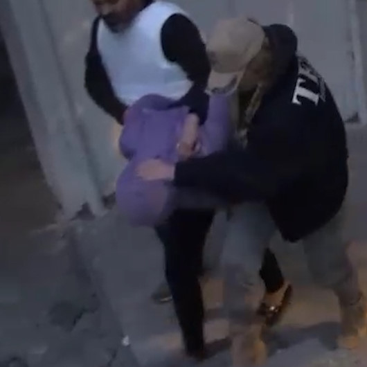 İstiklal saldırganının yakalanma anları kamerada