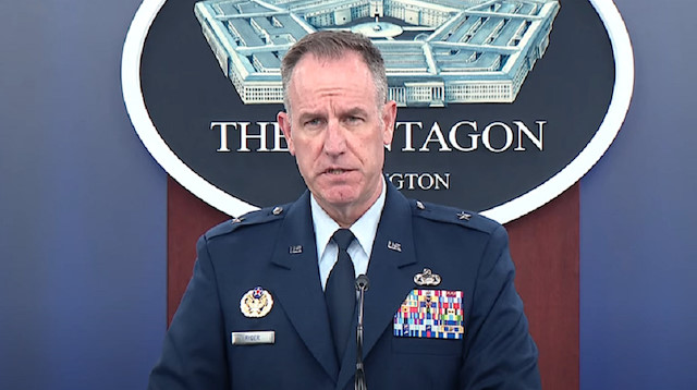 Pentagon Sözcüsü Tuğgeneral Patrick Ryder.