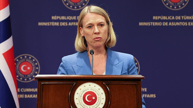 Norveç Dışişleri Bakanı Anniken Huitfeld açıklma yaptı.