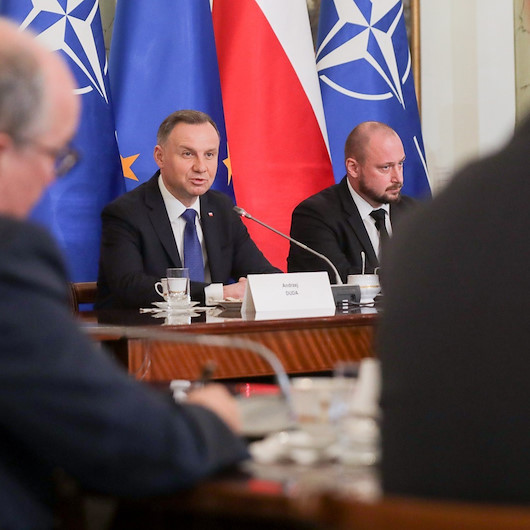 Polonya Cumhurbaşkanı Duda: Şu an ülkemize yönelik bir tehlike yok