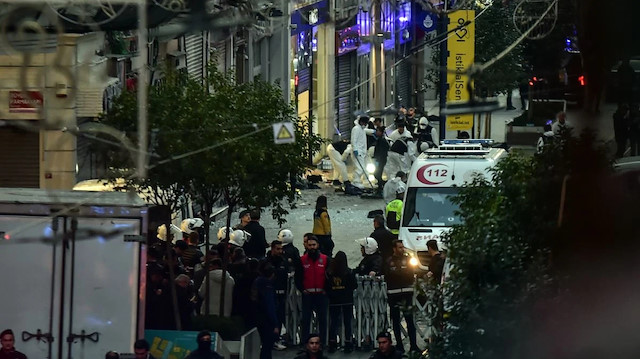 Saldırı sonrası İstiklal Caddesi (Arşiv)