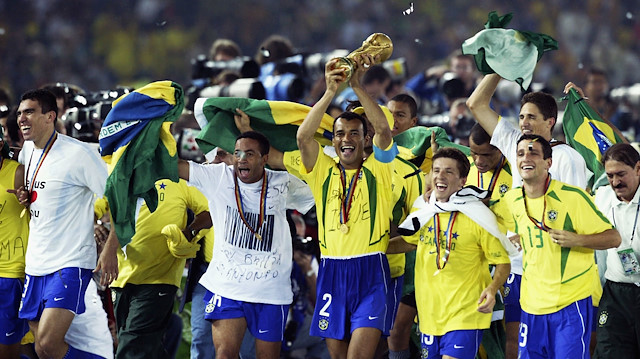 Brezilya'nın kazanılan Dünya Kupası sonrasındaki sevinci