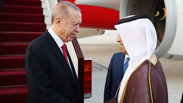 Cumhurbaşkanı Erdoğan Doha’da
