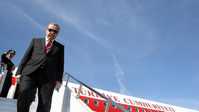 Arşiv - Cumhurbaşkanı Recep Tayyip Erdoğan, Katar'dan ayrıldı.