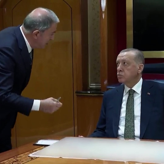 Cumhurbaşkanı Erdoğan’ın harekat emrini verdiği anlar