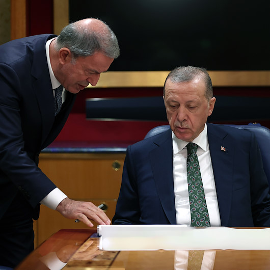 Cumhurbaşkanı Erdoğan 'Pençe-Kılıç Hava Harekatı'nın emrini böyle verdi