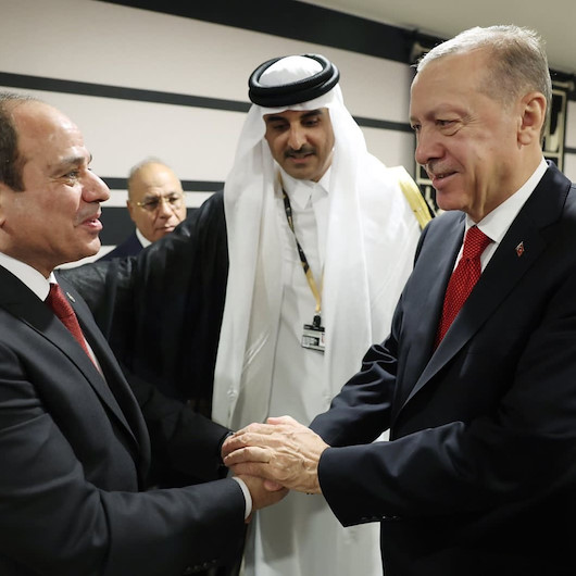 Cumhurbaşkanı Erdoğan'dan Sisi sorusuna yanıt: Mısır ile ilişkileri inşallah üst düzey görüşmelerle iyi bir noktaya taşıyalım istiyoruz