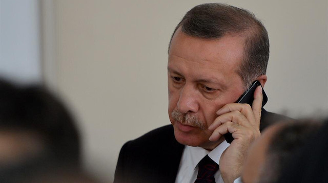 Arşiv - Cumhurbaşkanı Erdoğan'dan taziye telefonu.