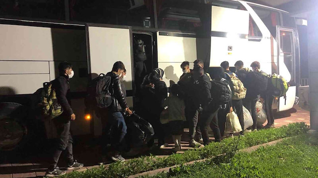 91 yasadışı göçmen yakalandı