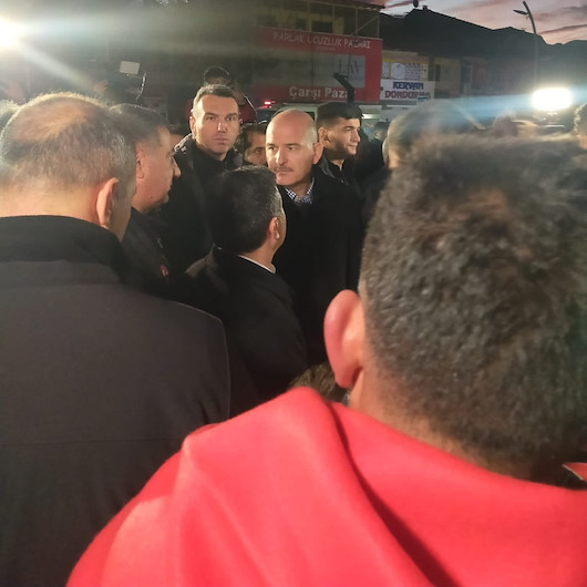 İçişleri Bakanı Süleyman Soylu'dan çağrı: Artçılar devam ediyor hasarlı binalarda durmayın