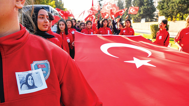 Ayşenur Alkan anısına yürüyüş gerçekleştirildi.