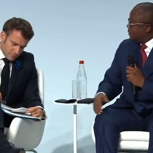Gine Bissau Cumhurbaşkanı Embalo Batının çifte standardını Macronun yüzüne vurdu
