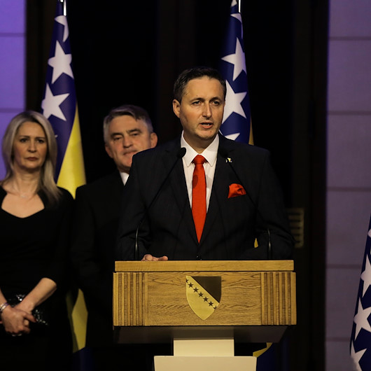 Bosna Hersek'in devlet olma yolunda temellerinin atıldığı "Devlet Günü" resepsiyonla kutlandı