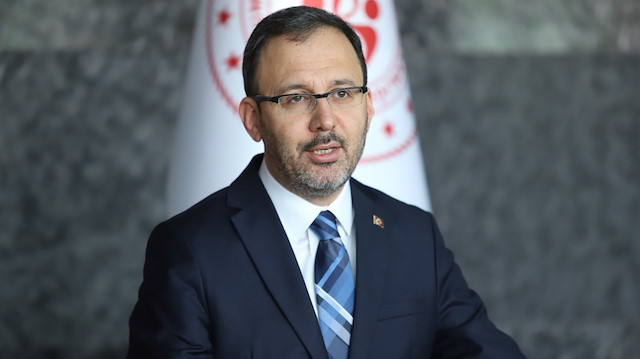 Gençlik ve Spor Bakanı Mehmet Kasapoğlu