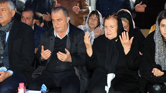 Fatih Terim ve annesi Nuriye Terim