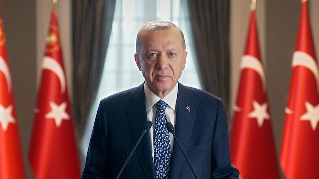 Cumhurbaşkanı Erdoğan'dan 'Türkiye Girişimci Buluşması ve 9. Girişimcilik Ödülleri Töreni'ne video mesaj