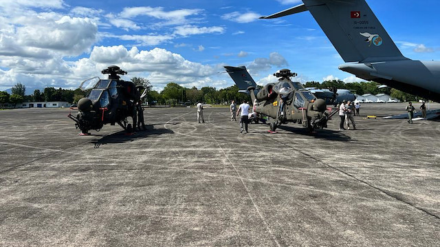 Türk Havacılık ve Uzay Sanayii, iki helikopteri daha şirketin tesislerindeki test süreçlerini tamamlayarak Filipinler'e gönderdi.