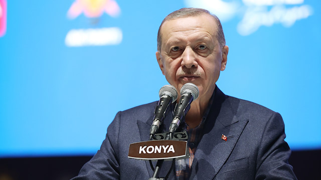 Cumhurbaşkanı Erdoğan, AK Parti Konya Genişletilmiş İl Danışma Meclisi Toplantısı'nda konuştu.