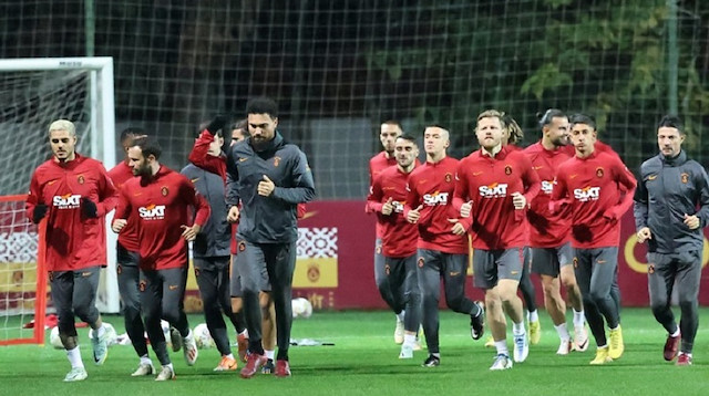 Galatasaray'da çalışmalar başladı.