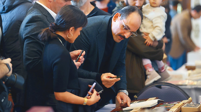 İbrahim Kalın, kalem festivali PenFest’e katıldı.