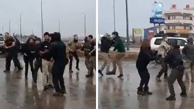 ​Amerikalı paralı askerler ile PKK/YPG’li teröristler dans etti.