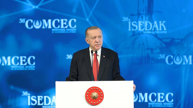 أردوغان يدعو العالم الإسلامي لتخليص سوريا من دوامة الصراع 