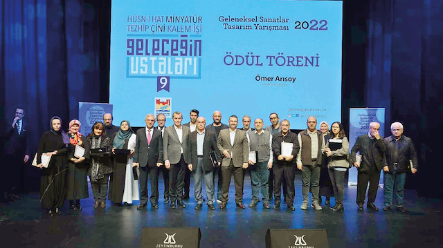 ​Bu yıl 9’uncusu düzenlenen ‘Geleceğin Ustaları Geleneksel Sanatlar Tasarım’ yarışmasının sergi açılışı ve ödül töreni Zeytinburnu Kültür Sanat’ta yapıldı.