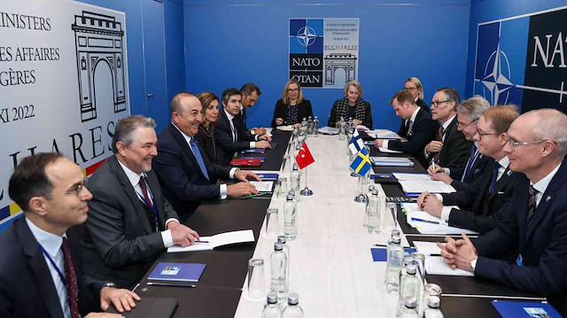 Türkiye-İsveç-Finlandiya Üçlü Dışişleri Bakanları Toplantısı