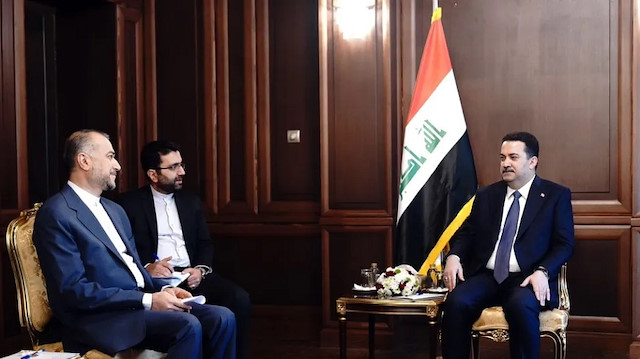 السوداني وعبد اللهيان يبحثان تطوير العلاقات العراقية الإيرانية