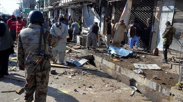 مقتل 3 أشخاص في هجوم انتحاري جنوب غربي باكستان 