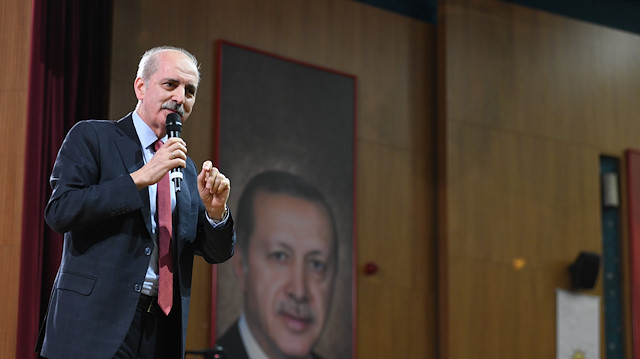 AK Parti Genel Başkanvekili Numan Kurtulmuş açıklama yaptı.