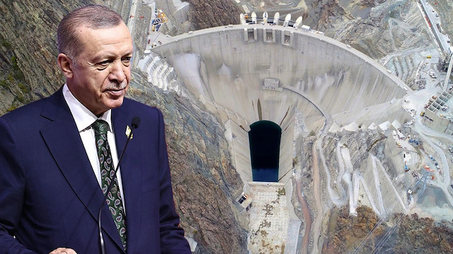 Yusufeli Barajı Cumhurbaşkanı Recep Tayyip Erdoğan tarafından 22 Kasım'da açıldı.