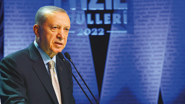 Cumhurbaşkanı Erdoğan Necip Fazıl Ödül Töreni'nde konuştu.