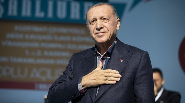 Cumhurbaşkanı Recep Tayyip Erdoğan.