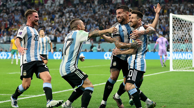 Arjantinli futbolcuların gol sevinçleri