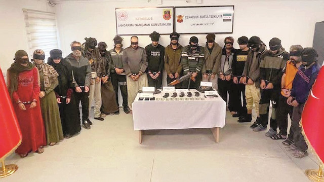 DEAŞ ve PKK'lı 18 terörist yakalandı.