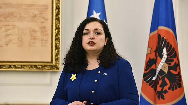 Kosova Cumhurbaşkanı Vjosa Osmani