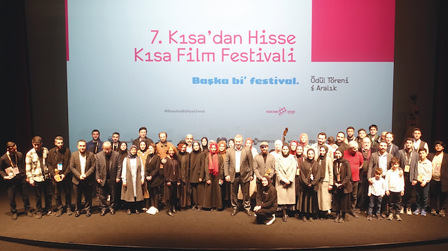 “Kısa’dan Hisse Kısa Film Festivali”nde 11 dalda ödüller sahiplerini buldu.