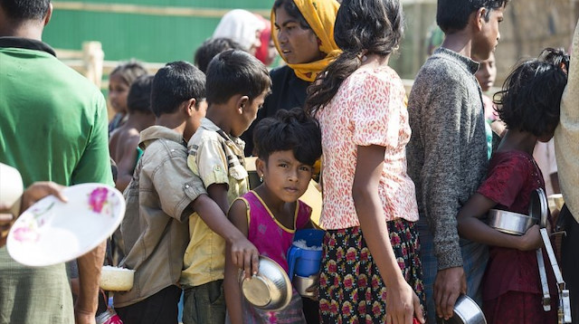 Cox's Bazar Mülteci Kampı.