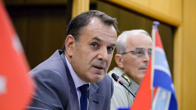 Yunanistan Savunma Bakanı Nikolaos Panagiotopoulos