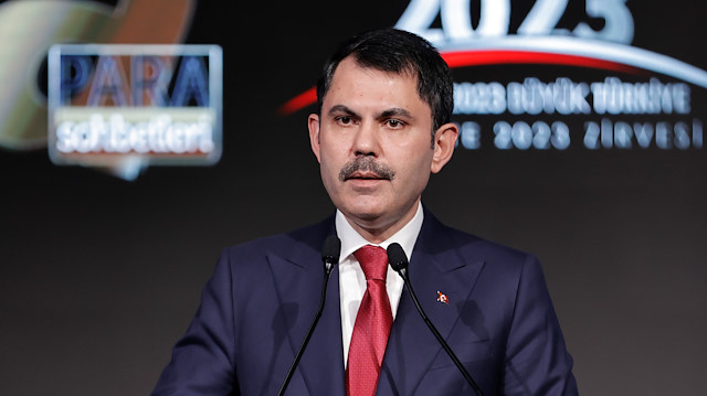 Çevre ve Şehircilik Bakanı Murat Kurum, "Türkiye 2023 Zirvesi ve Para Sohbetleri"nde konuştu.