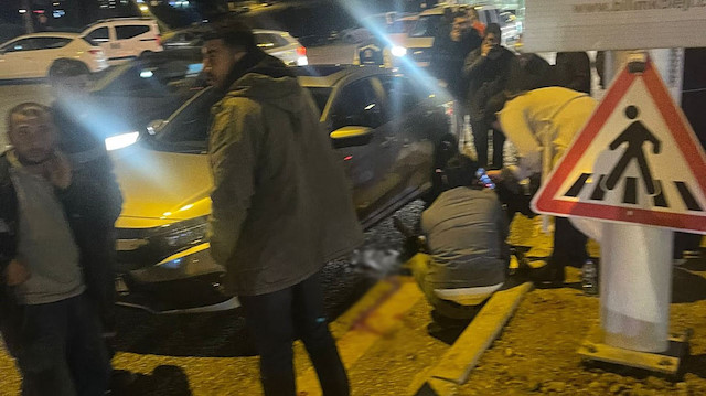 Ankara'da otomobillerden birinin çarpıp, diğerinin de üzerinden geçtiği çocuk öldü.