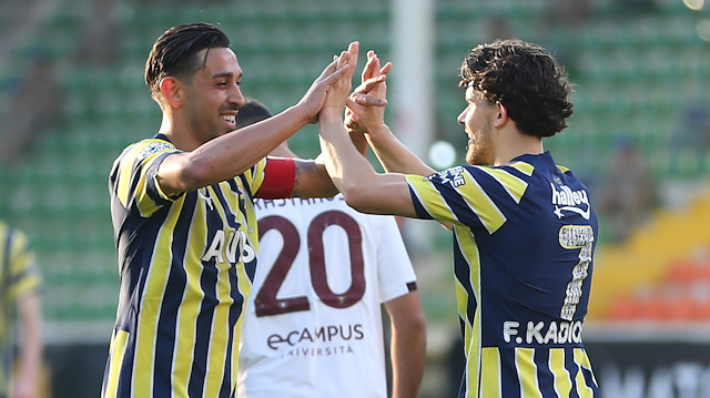 Fenerbahçeli futbolcuların gol sevinçleri