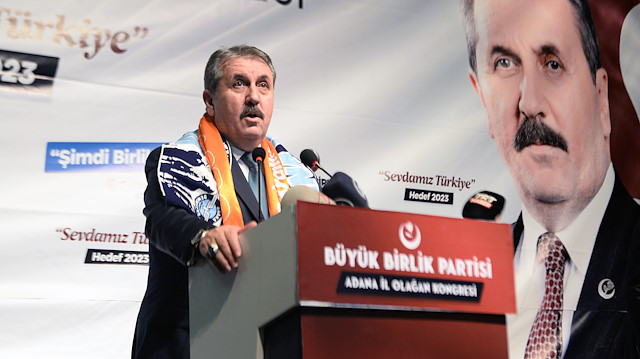 BBP Genel Başkanı Mustafa Destici.